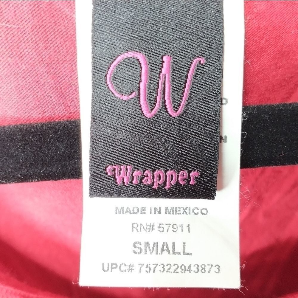 Wrapper Blouse - Red - image 4